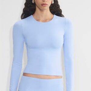 Aritzia Contour Collection Long Sleeve Shirt - Dayflower